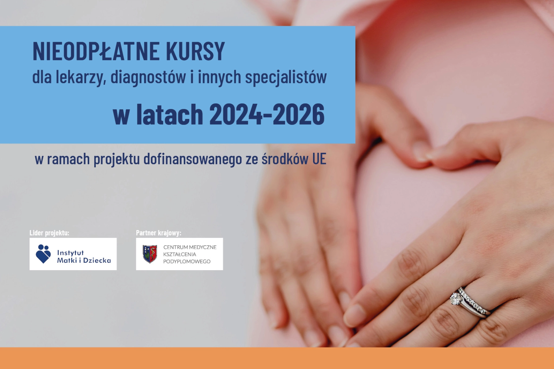 darmowe nieodpłatne kursy dla lekarzy diagnostów specjalistów 2024 2025 2026 choroby metaboliczne genetyka kliniczna diagnostyka genetyczna opieka perinatalna grafika PTWWM