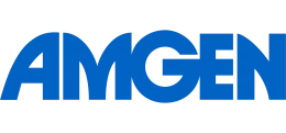 AMGEN logo blue transparent HD